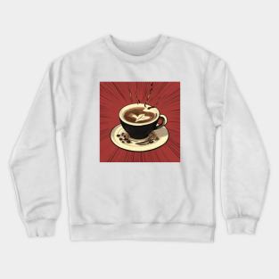 Coffee Vintage Established Decaf Roast Since Crewneck Sweatshirt